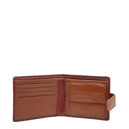 Teakwood Leathers Tan Leather Rfid Bi-Fold Wallet for Men image 4