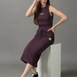 showoffff SHOWOFF Purple Co-Ord Set image 4