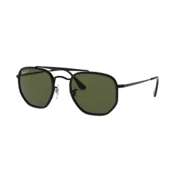 Ray-Ban 0RB3648M Medium Green Polarized The Marshal II Round Sunglasses - 55 mm image 1