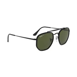 Ray-Ban 0RB3648M Medium Green Polarized The Marshal II Round Sunglasses - 55 mm image 2
