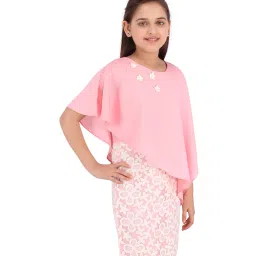 Cutecumber Kids Pink SelfDress image 3
