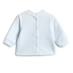 Chicco Boys Light Blue Regular Fit Applique Clothing Set image 2