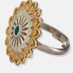 Fabindia Brass Adjustable Ring image 4