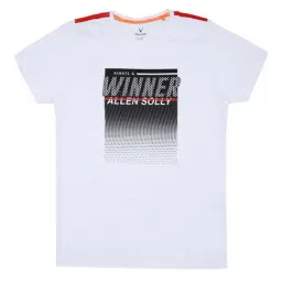 Allen Solly Junior White Printed T-Shirt-picture-25