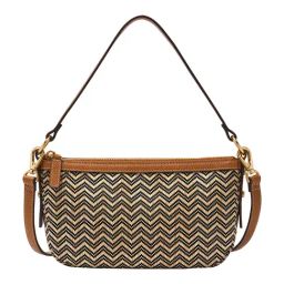 Fossil Brown Jolie Textured Medium Shoulder Bag-picture-5