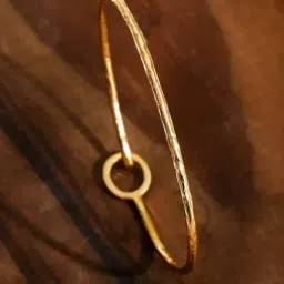 Jaypore Gold Cuff Bracelet image 4