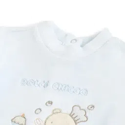 Chicco Boys Light Blue Regular Fit Applique Clothing Set image 5