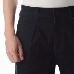 Jack & Jones Dark Blue Cotton Regular Fit Jeans image 4