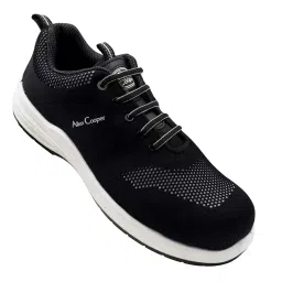 Allen Cooper Composite Toe Safety Shoe Low Ankle PU Sole UK 9 Size Black for Industrial Use, ACF 11740-picture-23