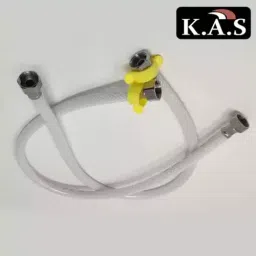 K.A.S PVC Connection Pipe with Insert Brass Clamps, CTSS24 image 3