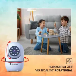 Consistent Wi-Fi Smart Dual Light Camera 2 MP with 2-Way Audio Intercom & 3 Night Vision Modes, CTCMW2MPATC image 4