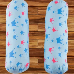 Mittenbooty Cotton Bedding Set Crown Print - Blue image 2