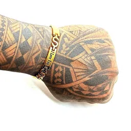 Dynamic Retail Global Gold-Plated Stainless Steel Bracelet image 2