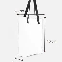 Kalankit Everyday Tote Bags For Women | Printed Designer Tote Bags For Women | Beach Tote Bags | tiger | yellow image 3