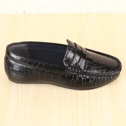 Pine Kids  Slip On Loafer Shoes -  Black image 4