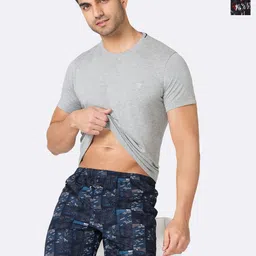 van heusen innerwear Van Heusen Men Assorted Pack Of 2 Printed Pure Cotton Boxers image 1