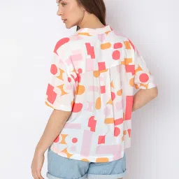 Vero Moda Multicolor Printed Shirt image 2