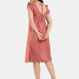 Zivame Brown Printed Night Dress image 2