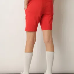 Jack & Jones Junior Red Solid Shorts image 2