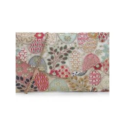 Mochi Multicolor Embroidered Small Fold Over image 2