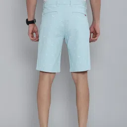 Levi's Blue Cotton Regular Fit Printed Shorts image 2