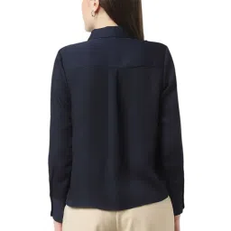 Van Heusen Navy Regular Fit Shirt image 2