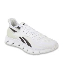 Reebok Men's Zig Kinetica 3 White Running Shoes image 2