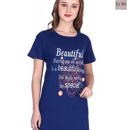 DDASPRATION Women Pack Of 2 Typography Printed Oversized Longline T-shirt-image-98