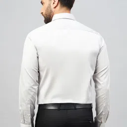 Louis Stitch Grey Cotton Regular Fit Shirt image 2