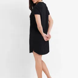 Sweet Dreams Black Printed Sleep Tee image 2