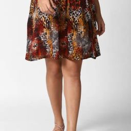 Forever 21 Multicolor Animal Print Skirt-picture-11