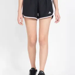 adidas Black Printed Running Shorts-image-84