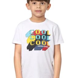 Jack & Jones Junior Brilliant White Graphic Print T-Shirt-picture-47