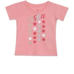 U.S. Polo Assn. Kids Pink Printed T-Shirt-picture-18