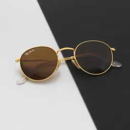 Ted Smith MOON_C18 Brown Round Sunglasses-picture-14