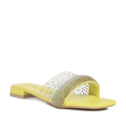 London Rag Women's Yellow Casual Sandals image 2