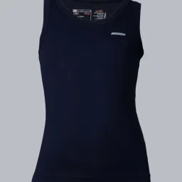 Van Heusen Regular Fit Anti Bacterial Colour Fresh Vest - Pack of 2 - Dark Navy image 2