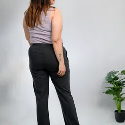 Mlada Women Plus Size Cotton Plus-Size Trousers image 3