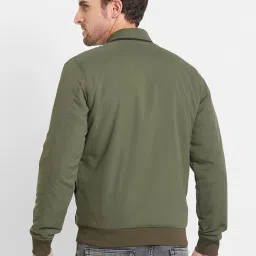 Being Human Green Regular Fit Jacket image 2