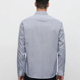 SELECTED HOMME Blue Regular Fit Printed Shirt image 2