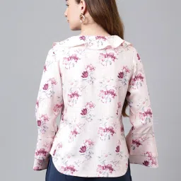 Latin Quarters Light Pink Floral Top image 2
