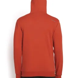 Wildcraft Rust Regular Fit Hooded Sweatshirt image 2
