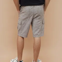 Fame Forever By Lifestyle Light Brown Regular Fit Shorts image 2