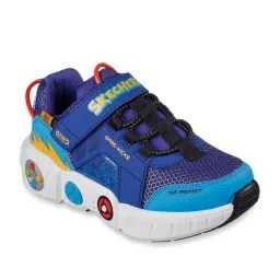 Skechers Boys GAMETRONIX Royal Multi Casual Party Wear image 2
