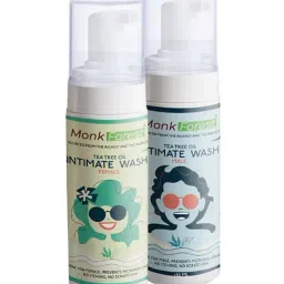 Monk Forest Foaming Intimate Wash with Tea Tree Oil for Men & Women - 300 ml image 2