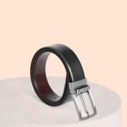 Byford by Pantaloons Black Leather Formal Belt for Men-picture-19