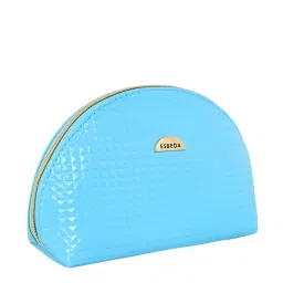 Esbeda Sky Blue Traveling Textured Pouch - Pack of 4 image 2