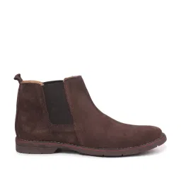 Fausto Men's Brown Chelsea Boots image 2
