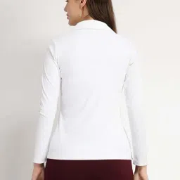 Fablestreet White Resort Collar Shirt image 2