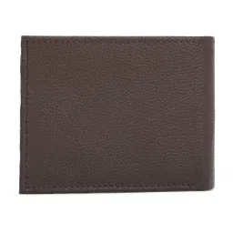 Van Heusen Brown Leather Bi-Fold Wallet for Men image 2